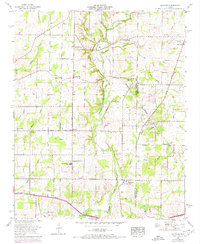 Capshaw 1958 topographic map thumbnail