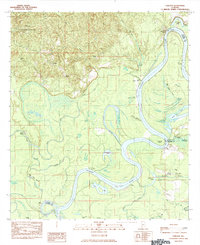 Carlton 1984 topographic map thumbnail