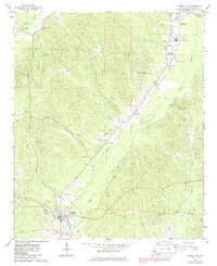 Carrollton 1967 topographic map thumbnail