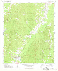 Carrollton 1967 topographic map thumbnail