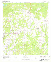 Carrville 1971 topographic map thumbnail