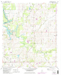 Casemore 1980 topographic map thumbnail