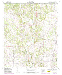 Center Hill 1952 topographic map thumbnail