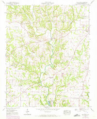 Center Hill 1952 topographic map thumbnail