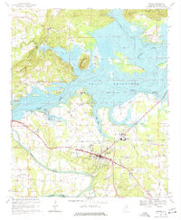 Centre 1967 topographic map thumbnail