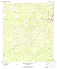 Chatom 1974 topographic map thumbnail