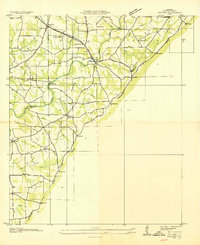 Chavies 1936 topographic map thumbnail