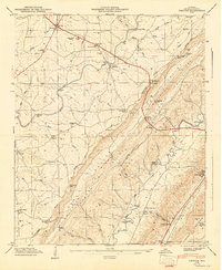 Chavies 1947 topographic map thumbnail