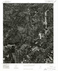 Cheaha Mountain 1975 topographic map thumbnail
