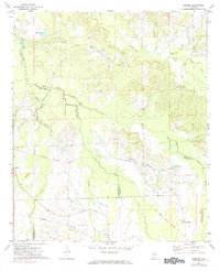 Chesson 1971 topographic map thumbnail