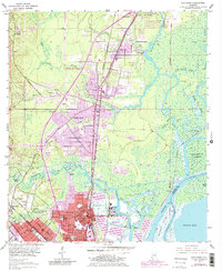 Chickasaw 1953 topographic map thumbnail