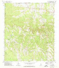 China Grove 1971 topographic map thumbnail