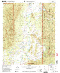 Choccolocco 2001 topographic map thumbnail