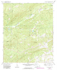 Clairmont Springs 1969 topographic map thumbnail