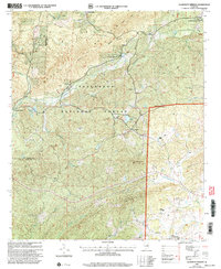 Clairmont Springs 2001 topographic map thumbnail