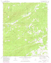 Clairmont Springs 1969 topographic map thumbnail