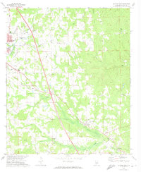 Clanton East 1972 topographic map thumbnail