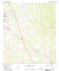 Clanton East 1972 topographic map thumbnail