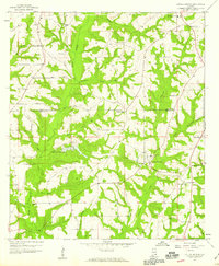 Coffee Springs 1957 topographic map thumbnail