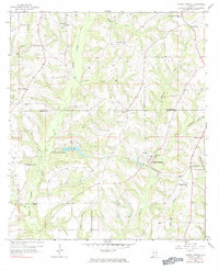 Coffee Springs 1957 topographic map thumbnail