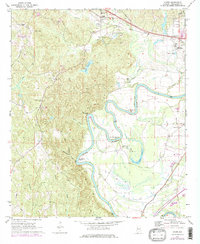 Coker 1969 topographic map preview