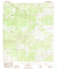Collirene 1987 topographic map thumbnail