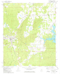 Columbiana 1980 topographic map thumbnail