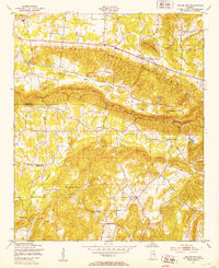 Colvin Gap 1947 topographic map thumbnail