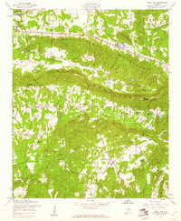 Colvin Gap 1957 topographic map thumbnail
