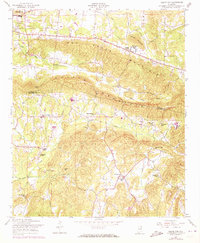 Colvin Gap 1957 topographic map thumbnail
