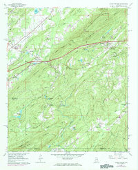 Cooks Springs 1962 topographic map thumbnail