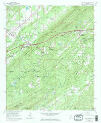 Cooks Springs 1962 topographic map thumbnail