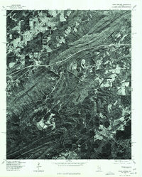 Cooks Springs 1975 topographic map thumbnail