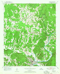 Cordova 1949 topographic map thumbnail