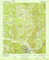 Cordova 1951 topographic map thumbnail