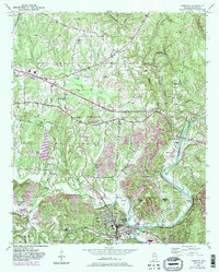 Cordova 1949 topographic map thumbnail