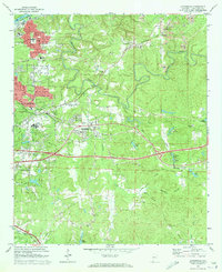Cottondale 1969 topographic map thumbnail