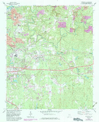 Cottondale 1969 topographic map preview