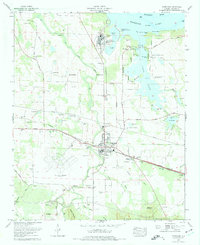 Courtland 1974 topographic map thumbnail