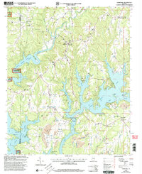 Crane Hill 2000 topographic map thumbnail