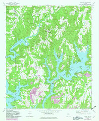 Crane Hill 1969 topographic map thumbnail