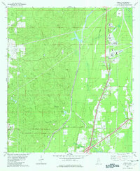 Creola 1982 topographic map thumbnail