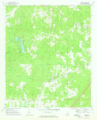 Cusseta 1971 topographic map thumbnail