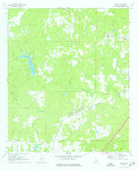 Cusseta 1971 topographic map thumbnail