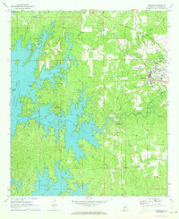Dadeville 1971 topographic map thumbnail