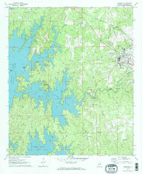 Dadeville 1971 topographic map thumbnail