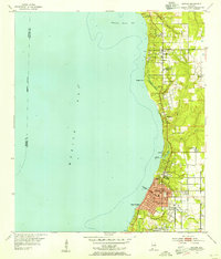 Daphne 1953 topographic map thumbnail