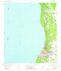 Daphne 1953 topographic map thumbnail