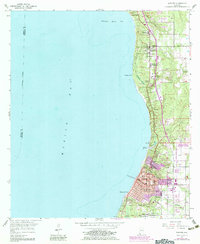 Daphne 1953 topographic map thumbnail