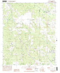 Deatsville 1984 topographic map thumbnail